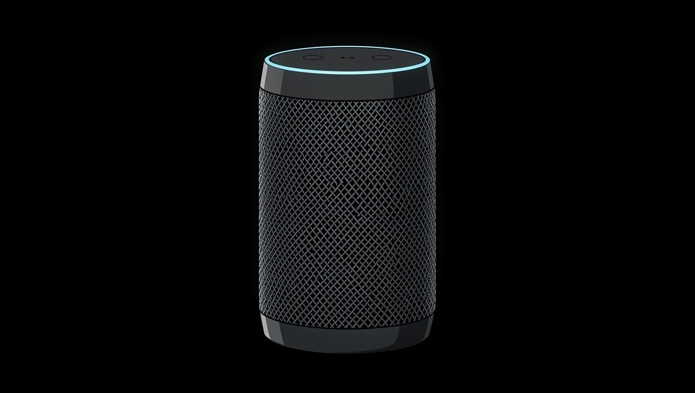 Echo com anel de luz apagado